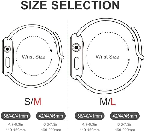 Kompatibilan je za Scrunchie Apple Watch Trake 38mm 41mm 42mm 40mm 44mm 45mm Slatki elastični trake za sat ženske rastezljive narukvice