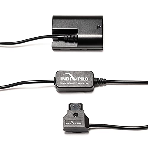 Indipro D-Tap Connector do LP-E6 Tip lutka baterija | Power LP-E6 uređaji iz D-Tap izvora | Reguliše 12-18V ulazni napon za isporuku