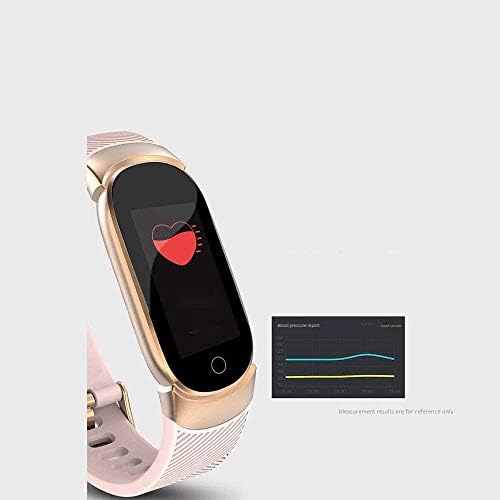 GPPZM fitnes Tracker HR, sat za praćenje aktivnosti sa monitorom otkucaja srca, vodootporna pametna fitnes traka sa brojačem koraka,