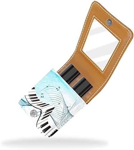 Mini ruž za usne sa ogledalom za torbicu, organizacija prijenosnog držača futrole za klavirsku klavijaturu