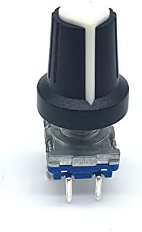 ZThom rotacijski koder 5sets / lot okretni kôd za rotacijski koder EC11 Audio Digital s prekidačem gumba 5pin ručica dužine 15 mm