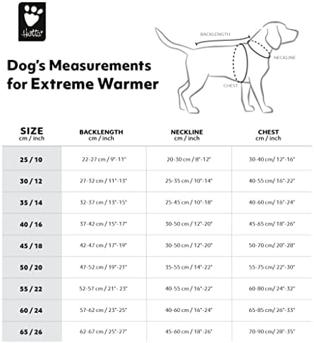 Hurtta Eco Extreme Warmer 2, zimski pas za pse, cimet, 18 in
