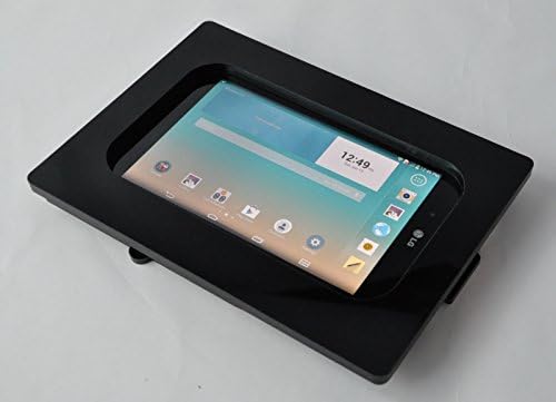 Tabcare kompatibilan LG G pad 8.3 Crni VESA nosač akrilno sigurnosno kućište za poz, Kiosk, prikaz trgovine
