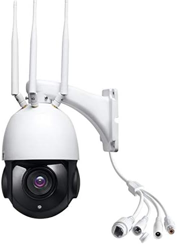 St.Mary 4G vanjska nadzorna kamera 1080p30x Zoom kamera CCTV nadzor kamera Dvosmjerni dijalog noćni vid 400 stopa IP67 Vremenska otporna