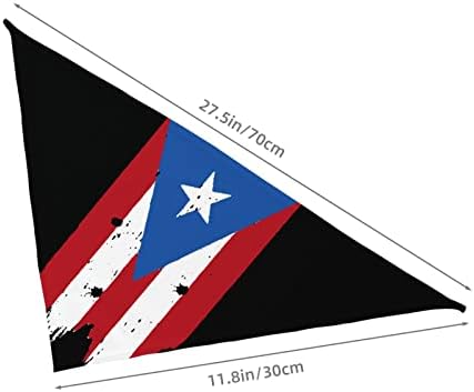 Portoriko zastava PUERTO RICO Pet Dog Puppy Cat Balaclava Trokut Bibs Scarf Bandana ovratnik ogrlice Mchoice za bilo kakve kućne ljubimce
