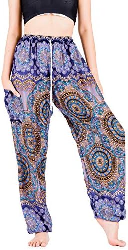 Lofbaz Elephant harem pantalone za žene S-4XL Plus Yoga Boho Beach Lounge PJS