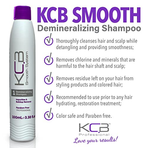 KCB Professional Glatki sustav Brazilski keratinski tretman za kosu kod kuće Plus Leasing-in Heat-in Program za Frizz Control
