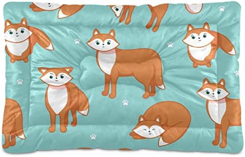 Qilmy Fox Pas Bed Cat Bed Bed kućnih ljubimaca Madrac Neklizajući mekani kućni ljubimac i mat mačka za pranje kannela za pranje, 18