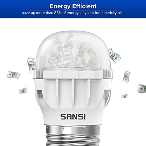 SANSI LED sijalica za uređaje 45W ekvivalentna, 5000k dnevna svjetlost Bijela 450 lumena 4W sijalica za frižider A11 mala LED sijalica