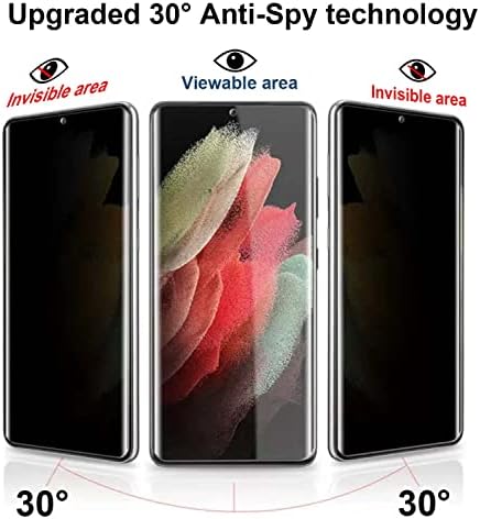 [2 Pakovanje] Zaštita ekrana za privatnost za Samsung Galaxy Note 20 5G kaljeno staklo od 6,7 inča, Anti-špijun, bez mjehurića, 9h