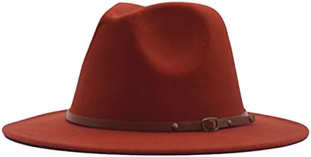 Panama Wide Fedora Hat Disketa Classic Hat Vutna kopča Žene bejzbol kape Šeširto sportski muški šešir