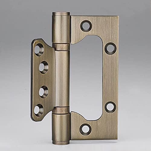 PDGJG 5pcs / Set izdržljivih šarki od nehrđajućeg čelika, šarke od 4 inča, šarke za teške drvene vrata, zatvorene šarke sa van