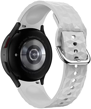 Silikonski opseg kompatibilan je za Samsung Galaxy Watch 5 Pro / 5/4/4 Classic Watch Sport remen 42mm 40mm 44mm 45mm 46mm Zamjenski