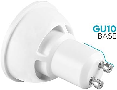 LUXRITE MR16 GU10 LED sijalice sa mogućnošću zatamnjivanja, 50W ekvivalent halogena, 3000k meka Bijela, 500 lumena, 120v reflektorska