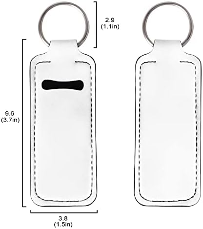 SEANATIVE neopren držač Chapstick privjesak za ključeve klip-na balzam za usne rukav prijenosni sjaj za usne cijev torbica