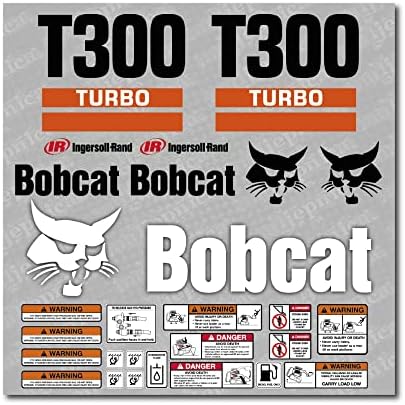 Bobcat T300 turbo utovarivač za ekipu - Aufkleber / Adesivo / Naljepnica / zamjenski set
