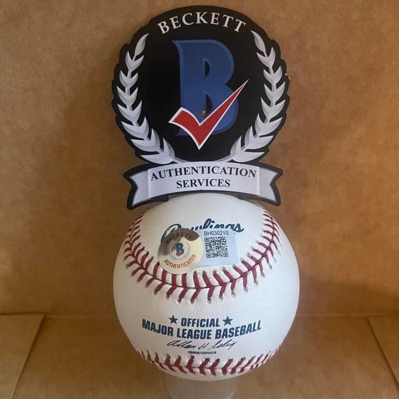 Vernon Wells Angels / Yankees potpisali su auto M.L. Bejzbol Beckett ovjeren