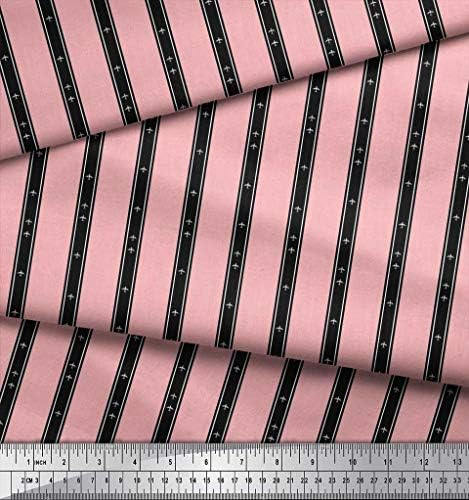 Soimoi pamučni dres tkanina Stripe & avion Shirting štampani zanat tkanina po dvorištu 58 inčni širok