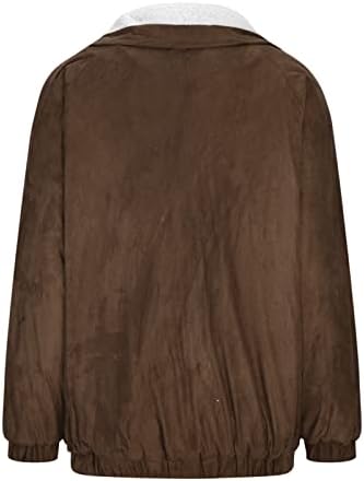Sunaei ženski Leopard Print Fleece Outwear Ležerne prilike Labava shaggy slatka jakna modna kapuljača Topla gornja odjeća