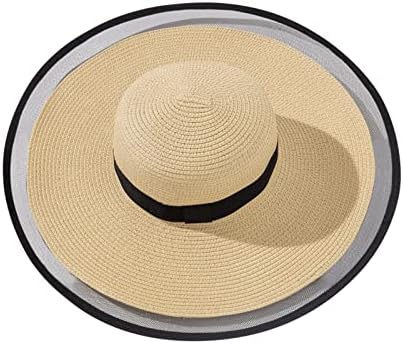 Ljetna krema za sunčanje sunčana šešir ženska ležerna plaža sunčani šešir široki ružni kaps odmor za odmor na otvorenom UV UPF zaštitne