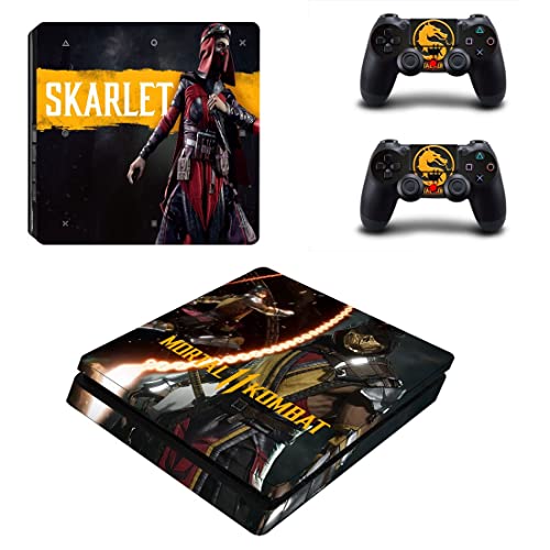 Za PS4 normalnu igru Ninja Mortal Best War Kombat X PS4 ili PS5 skin naljepnica za PlayStation 4 ili 5 konzolu i kontrolere naljepnica