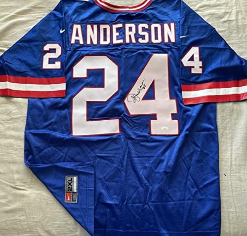 Ottis O.J. Anderson Autogramirani potpisan u New York Giants Autentičan Nike dres JSA - autogramirani NFL dresovi