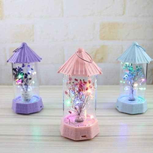 ABOOFAN noćno svjetlo muzička stolna lampa cvijet noćno svjetlo prijenosni za djevojčice igračke rođendanski poklon dnevni boravak