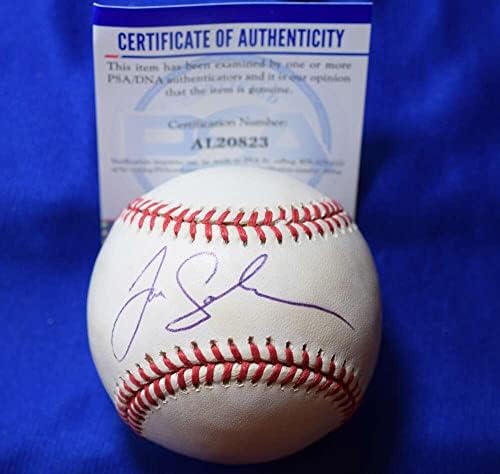 Tim Salmon PSA DNK Coa Autograph Američka liga Oal potpisan bejzbol - autogramirani bejzbol