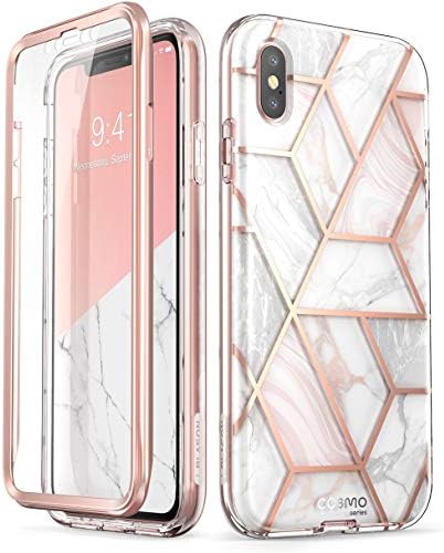 I-Blason Cosmo futrola za cijelo tijelo za iPhone XS / iPhone X Case 2018 Izdanje, Mramor, 5,8