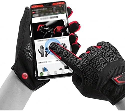 TJLSS dodirni ekran muške biciklističke rukavice jesenske zimske Vjetrootporne MTB biciklističke rukavice za Gel jastučić otporne