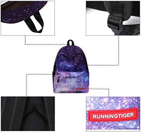 Joseko Student ruksak, Galaxy uzorak školska torba za knjige ramena backpack rucksak daypack