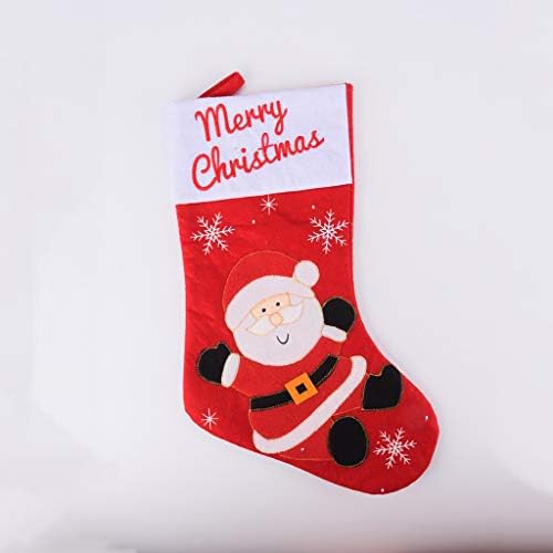 Poklon snjegović božićni božićni ukras modne čarape božićna torba Goodybag Početna Dekor perlice na nizu mališani