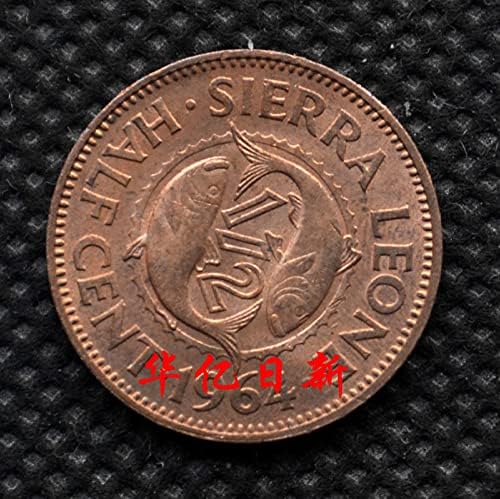Sierra Leone Coin 1-2 African Životinjska novčića Godina Random KM16