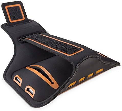 Boxwave Case kompatibilan sa Blu C5L - Jogbrite Sportska ručica, Visoka sigurnosna lampica LED trake za trkače za Blu C5L - Bold Orange