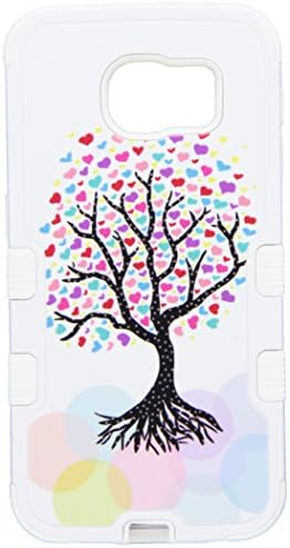 Navlaka za zaštitni poklopac za zaštitni telefon Asmyna Thuff za Samsung G920 Galaxy S6 - maloprodajno pakovanje - ljubavno drvo /