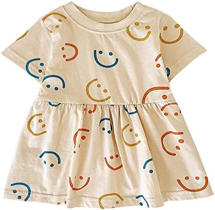 KAGAYD haljina za djevojčice Baby Baby djevojke' pamučne haljine Ljeto little Infant Girl Rompers čajanka haljina za djevojčice