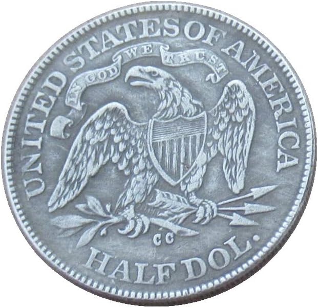 Američka zastava na pola dolara 1879 Srebrna replika pribora za repliku