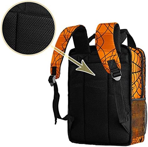 Tbouobt putni ruksak lagani laptop Ležerni ruksak za žene Muškarci, Halloween Spider Web