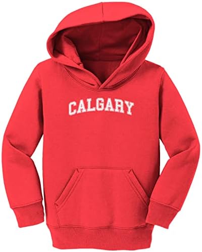 Haase Neograničen Calgary - Sportska država Gradska škola TODDLER / Mladi Fleece Hoodie