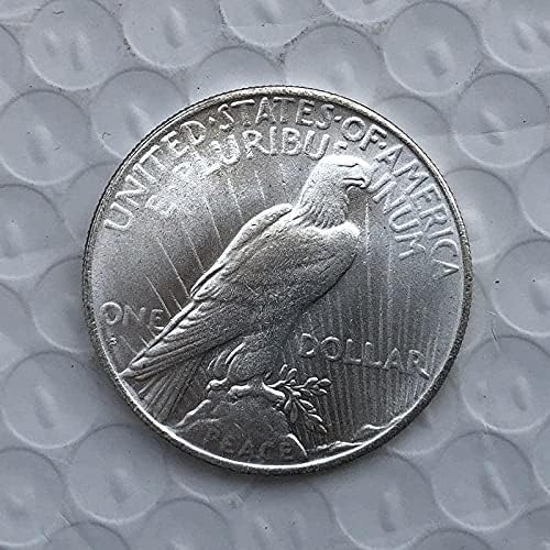 Challenge Coin 1928-s Američka kovanica Replika komemorativni sabirni čepovi sa srebrnim antičkim zanatima Komemorativni kolibeni
