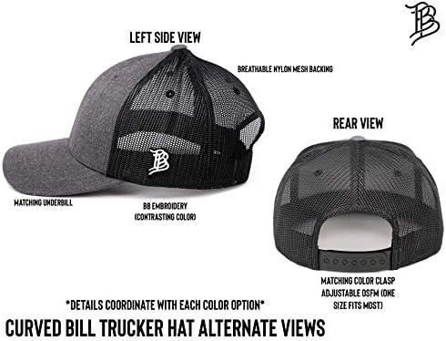 Brendirani računi Arkansas PVC Patriot Patch šešir zakrivljeni kamiondžija - jedna veličina odgovara svima