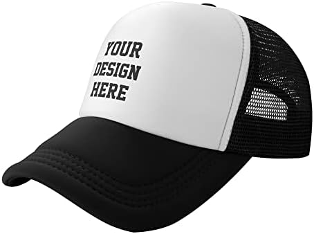 Custom kamiondžija Šeširi Personalizirani mrežica kamionska kapa personalizirana bejzbol kapa s vašim tekstom / foto / logotip za