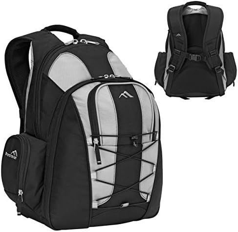 Brenthaven Tred proširivi putni ruksak Urban Active Bag odgovara 15 inčnim Chromebookovima, laptopima - titanijumu, izdržljivoj, ergonomskoj,