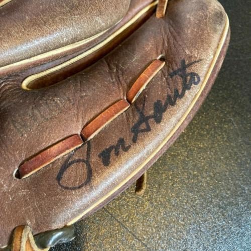 Ron Santo potpisao je 1960-Ove igračke rukavice za Bejzbol Chicago Cubs JSA COA-MLB rukavice sa autogramom