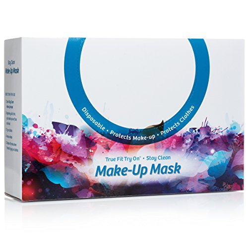 True Fit isprobajte masku za šminkanje - kozmetička maska za jednokratnu upotrebu - štiti lice i kosu - 25 komada po kutiji