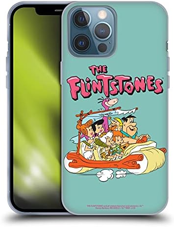 Dizajni za glavu zvanično licencirani Flintstones Obiteljska grafika Mekani gel Kućište kompatibilan sa Apple iPhone 13 Pro max