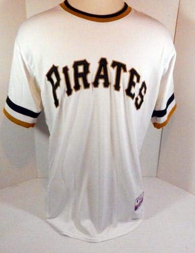 Pittsburgh Pirates Bat Boy Igra Izdana bijeli dres 48 Pitt33464 - Igra Polovni MLB dresovi
