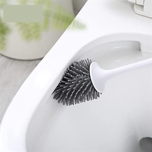 Zukeems toaletna četka Silikonska glava toaletna četka Brzi odvod čisti alat zidni nosač ili podne stojeći četkica za čišćenje kupaonice