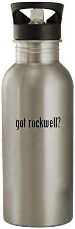 Knick Knata pokloni dobio je Rockwell? - 20oz boca od nehrđajućeg čelika, srebrna