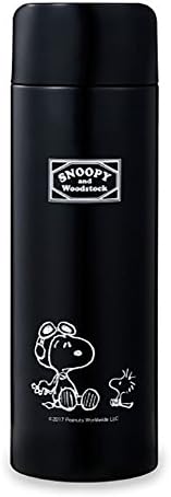 OSK Snoopy Direktna boca od nehrđajućeg čelika, 容量: 約 490ml, crna
